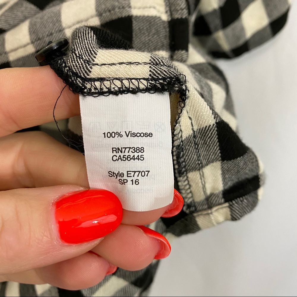Madewell Courier Shirt Top in Buffalo Check - Picture 9 of 9